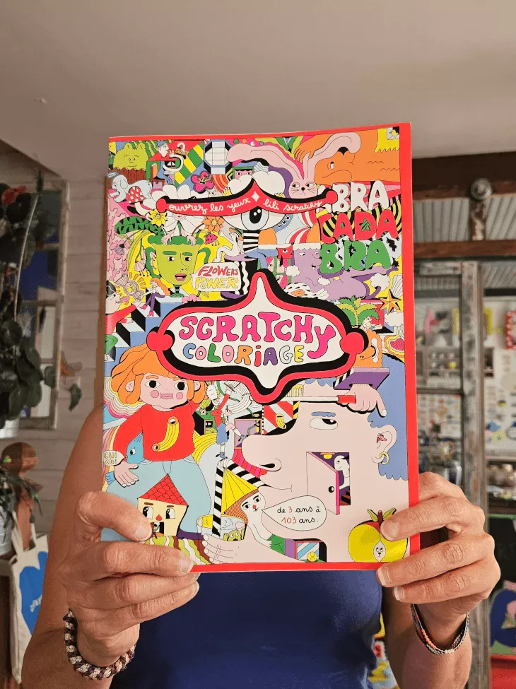 Scratchy coloriage